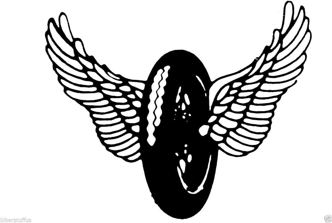 MFX Design Winged Wheel Sticker Decal Laptop Sticker Decal