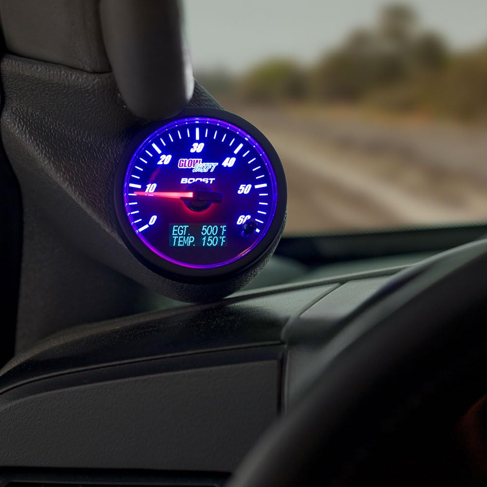 GlowShift 3 w 1 Black Face Boost, cyfrowy pirometr i miernik temperatury