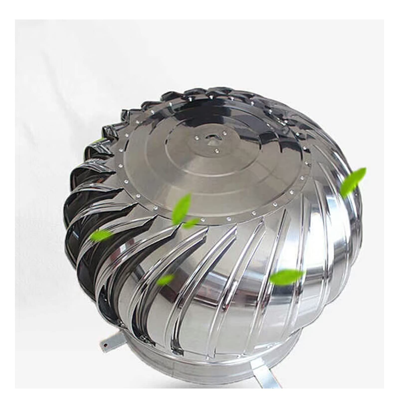 Chimney cap,chimney cowl,Chimney Spinner Cowl,Stainless Steel Rotating Spinning Ventilation Chimney Cowl,Stainless Steel Spinner Chimney Cowl, Anti-Downdraught Pipefitter Suitable for Farm (Size : 150