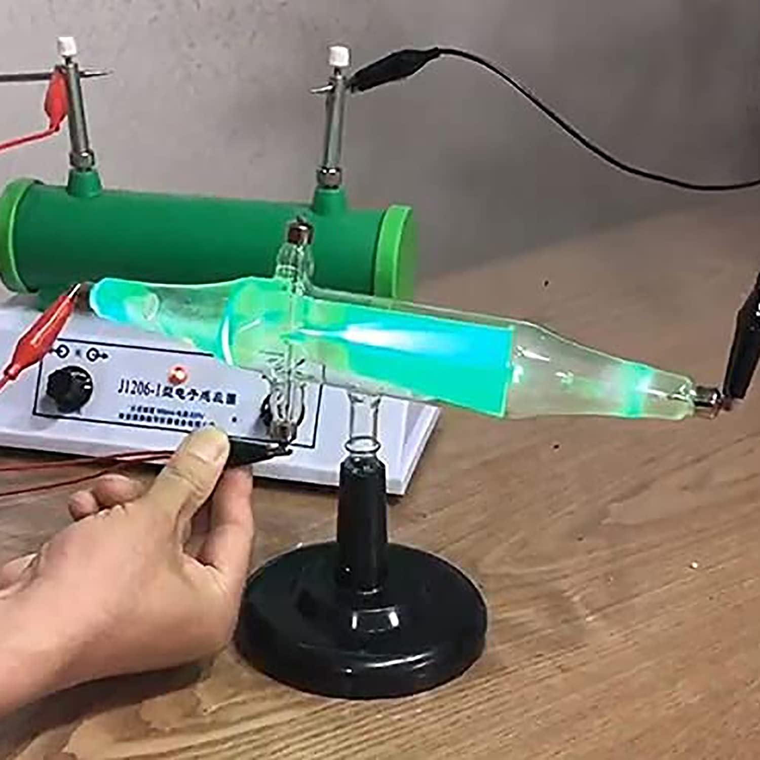 Shows The Electrostatic Effect Experiment Equipment, Cathode Ray Tube, Physics Teaching Equipment, Suitable for The Students Training Oscilloscope