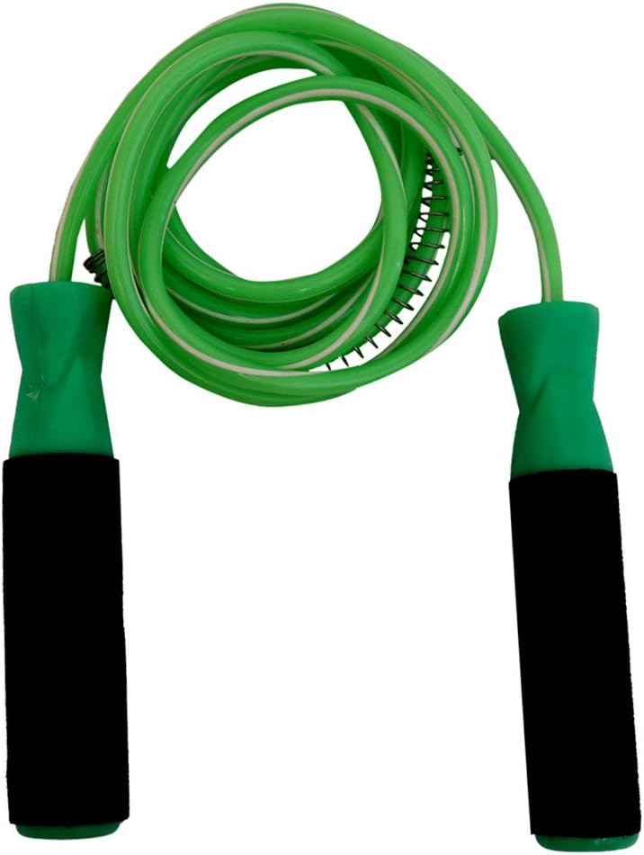 Standard Jumping Skipping Rope with Comfortable Foam Grip for Weight Reducing/Warm-up/Gym/Sports & General Fitness.