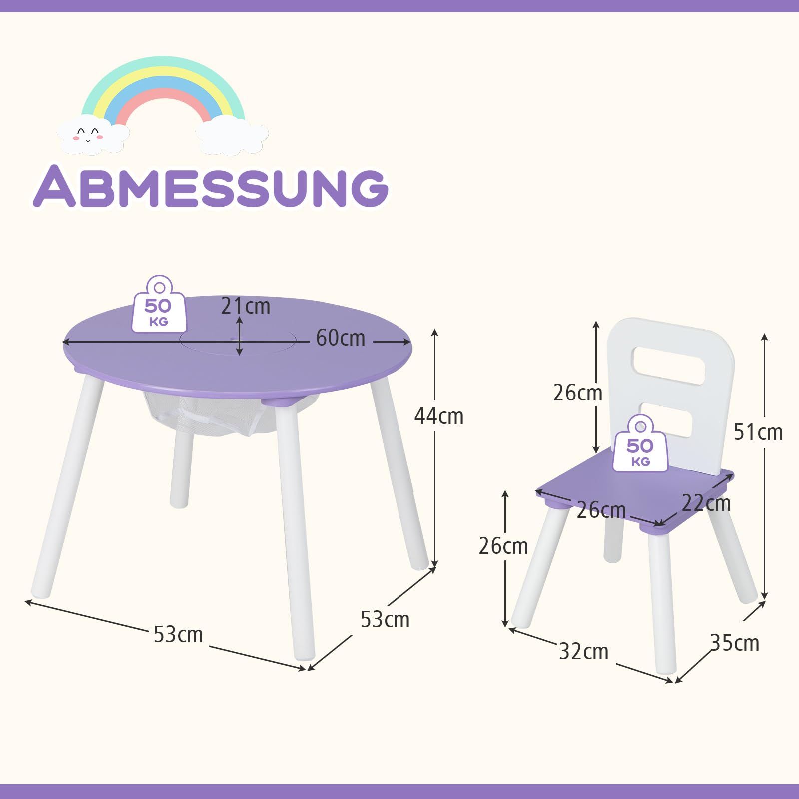 COSTWAY Zitgroep kinderen, 3-delig kinderzitgroep, kindertafel met 2 kinderstoelen, kindertafelgroep PE, met opbergdozen (groen