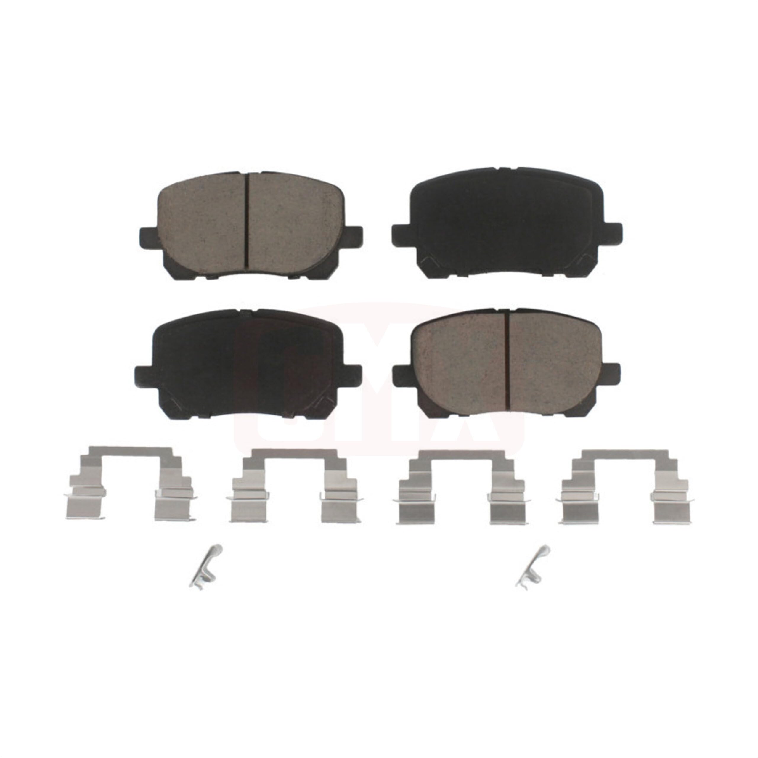 Front Ceramic Disc Brake Pads CMX-D923 Replacement For 2003-2008 Toyota Corolla Matrix Pontiac Vibe
