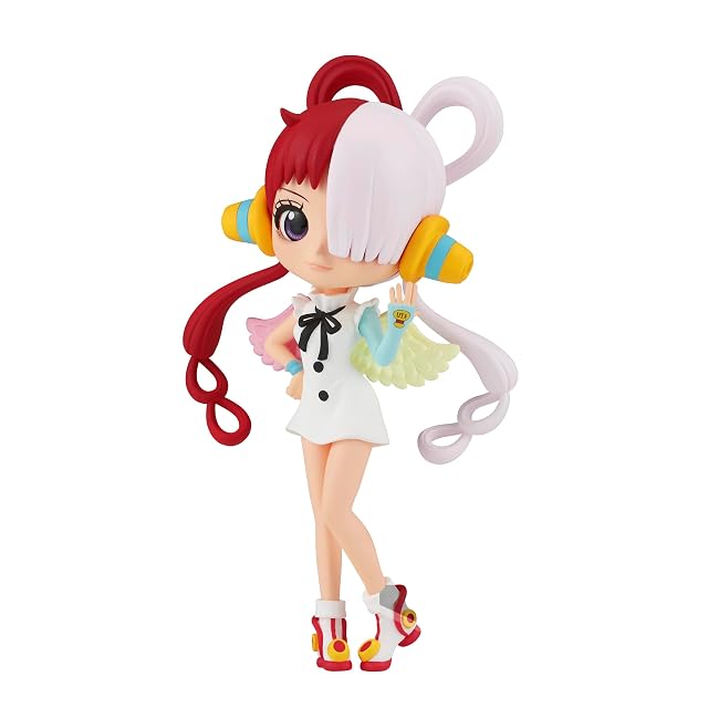 Foto 4 de 8 de Banpresto BP88607P Q Posket Uta Figura, One Piece Film Red, 14 cm, Multicolor