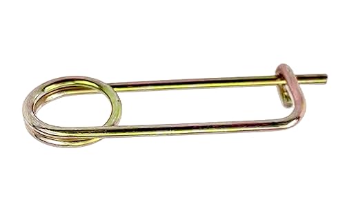 Miniatura 7 de Broche dorado con forma de chaveta de acero con forma de pasador de resorte, broche de bloqueo rápido, cierre de cierre para enganche de jardín