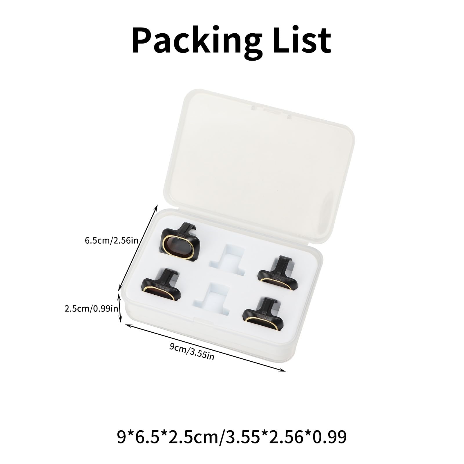 その他 DJI MAVIC MINI SET+4 filters freeweel Cinematic DJI Mini 4 Pro Filters – ND, Mist, ND/PL Set