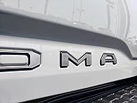 Vista 3 de EyeCatcher PRO Premium - Letras de inserción compatibles con Tacoma 2016-2023 (negro y carbón)