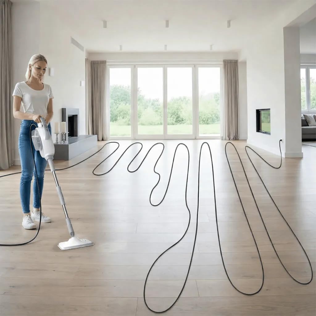 Mop parowy 13 w 1 wielofunkcyjny mop parowy do głębokiego czyszczenia twardych podłóg, tapicerki i dywanów, przenośny i łatwy w użyciu