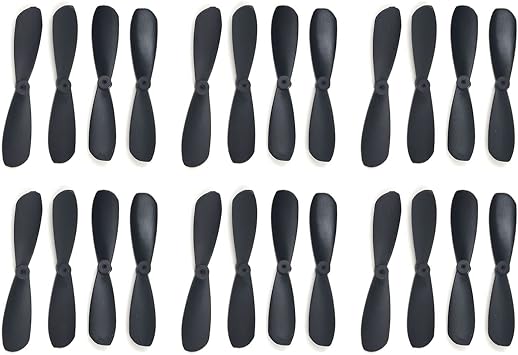 skrnrhrery mini Propeller, Suitable for RC Aircraft Special Nylon Props Central axis 0.8MM Blade Length 46/42/37/MM Positive and Negative AB propellers mini Quadcopter Accessories 46mm