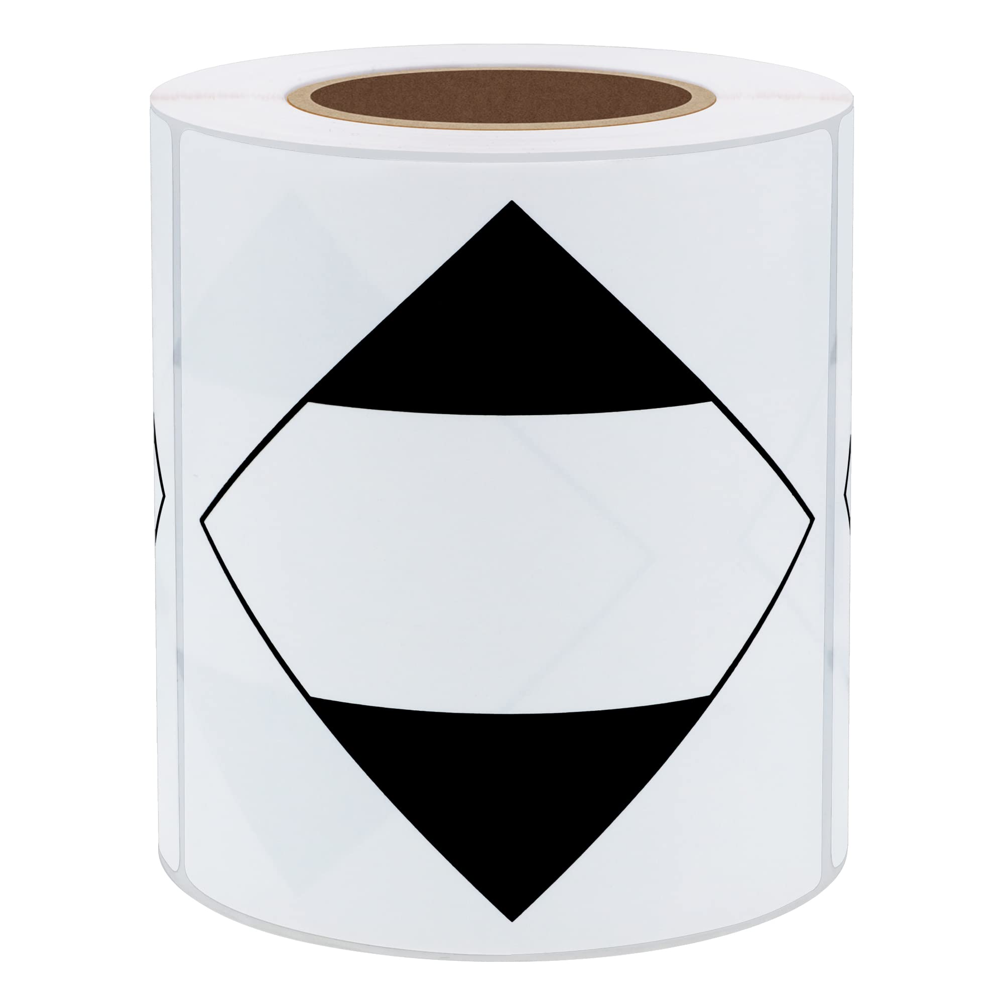 hybsk 3x3 inch square ground orm-d labels for stickers total 200 labels per roll