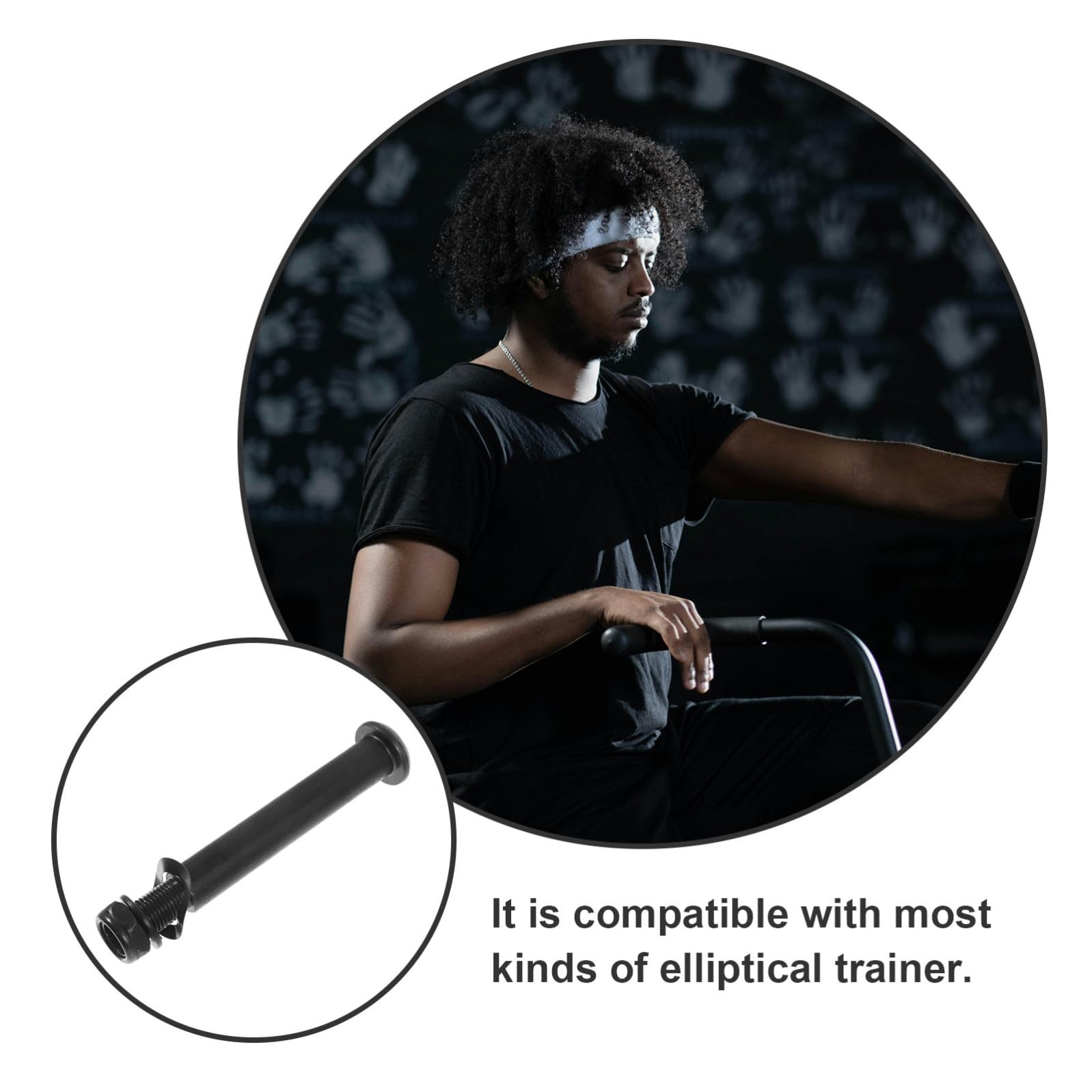 Kisangel 2st Elliptische Drehverschlüsse Ellipsenbolzen Zur Befestigung Trainer Elliptischer Fahrradbolzen Elliptische Befestigungsschraube Verschluss Trainierender Ersatzschrauben Stahl