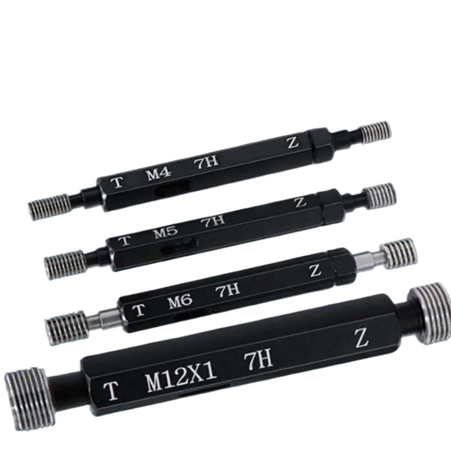 1PCS Mer-cury Gage Metric Fine Thread Gauge 7H M4 M5 M6 M7 M8 M10 M11 M12 M13 M14 M16 Thread Distance 0.75 0.5(M6X0.75 7H)