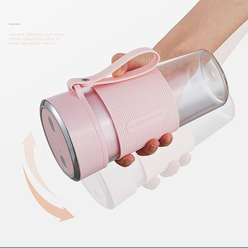 Miniatura 7 de Taza de fruta eléctrica, vaso exprimidor, mini vaso mezclador de mano, portátil, multifuncional, carga USB, mezclador de frutas, vaso mezclador de
