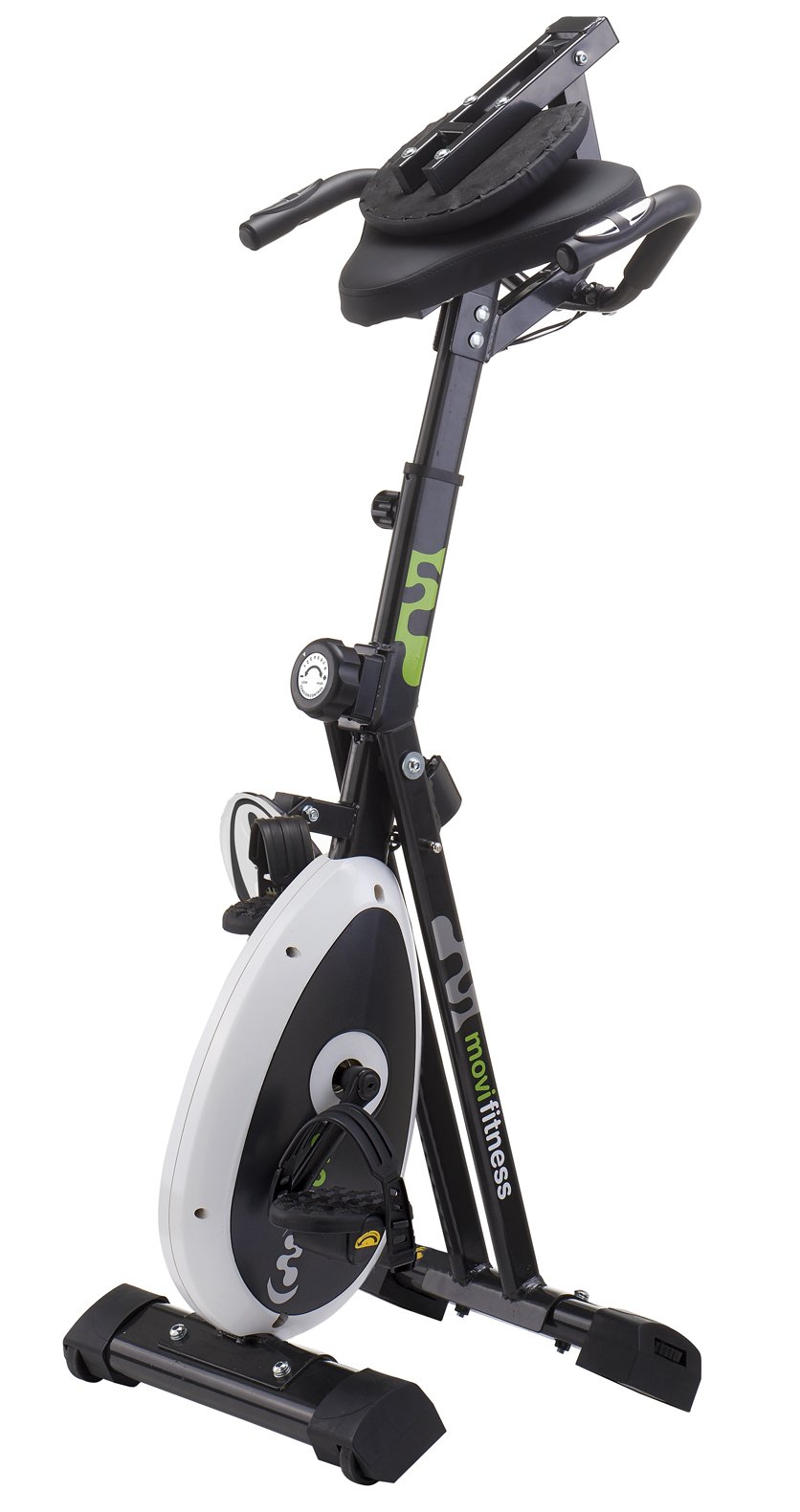 JK FITNESS MF620 Recumbent X-Bike Trainer, Black