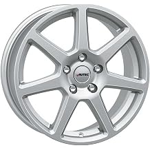 Autec rim TALLIN ECE 6.0x16 ET45 5x100 Brillantsilber compatible with Seat Arona Ibiza