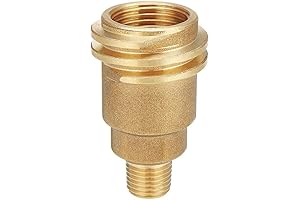 JINYI Propane Adapter: QCC1 Nut with 1/4' Male NPT