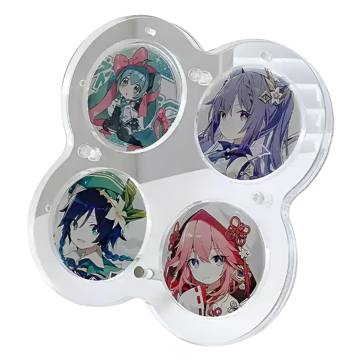 Amazon.co.jp: REDICE 缶バッジ ディスプレイスタンド 58mmバッジに