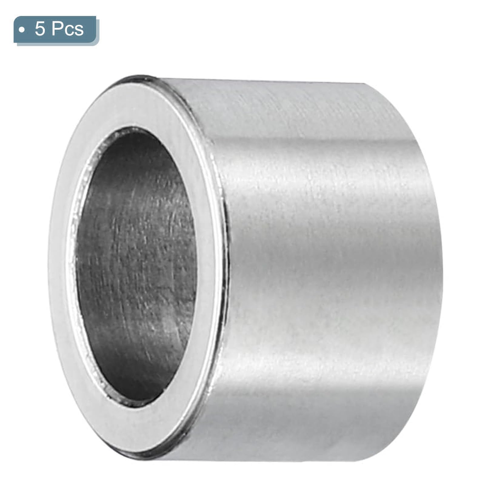 TOP-VIGOR 5Pcs M8 Aluminum Spacer, 8.2mm ID x 12mm OD x 8mm Length Metal Spacer - Image 3