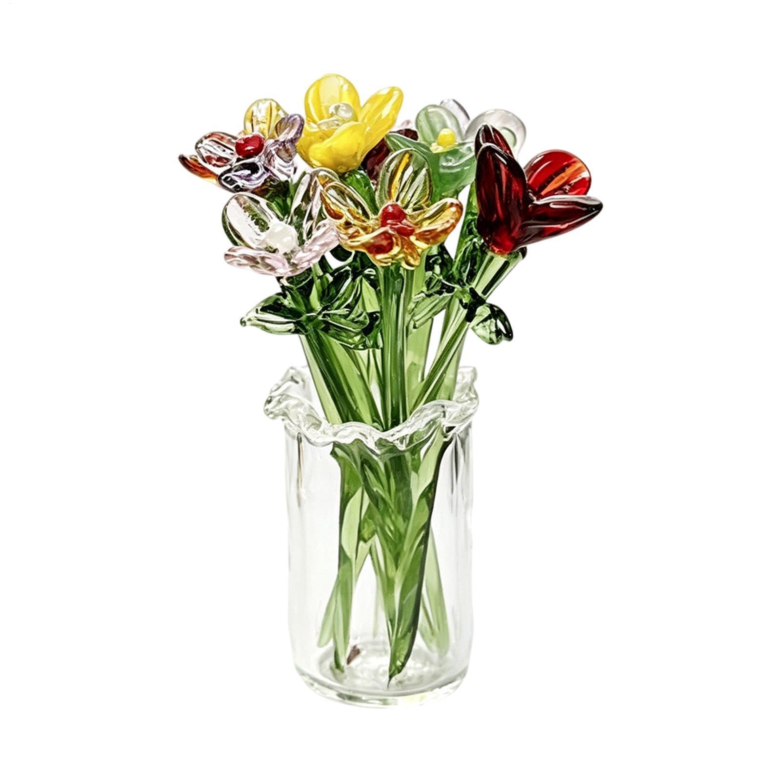 Mini fleurs en verre : oubliez l'arrosage avec cette déco mignonne
