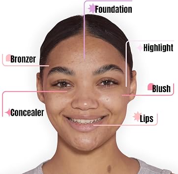 Collection Cosmetics Filter Finish Face Duo, Sculpt and Illuminate, Contour and Highlight Palette,10g