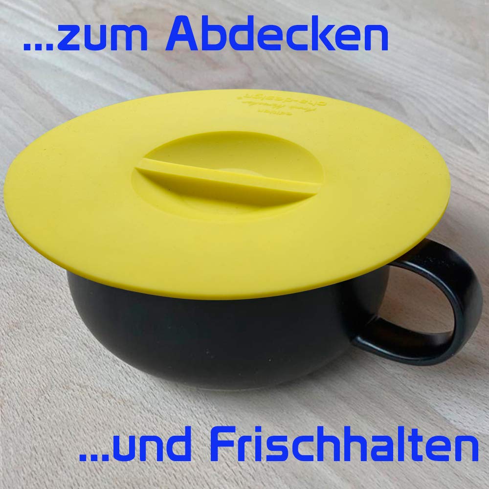 Kochblume - das Original vom Erfinder Armin Harecker L 29 cm Limette, Überkochschutz für Topfgrößen von Ø 14 bis 24 cm, mit Frischhaltedeckel gratis