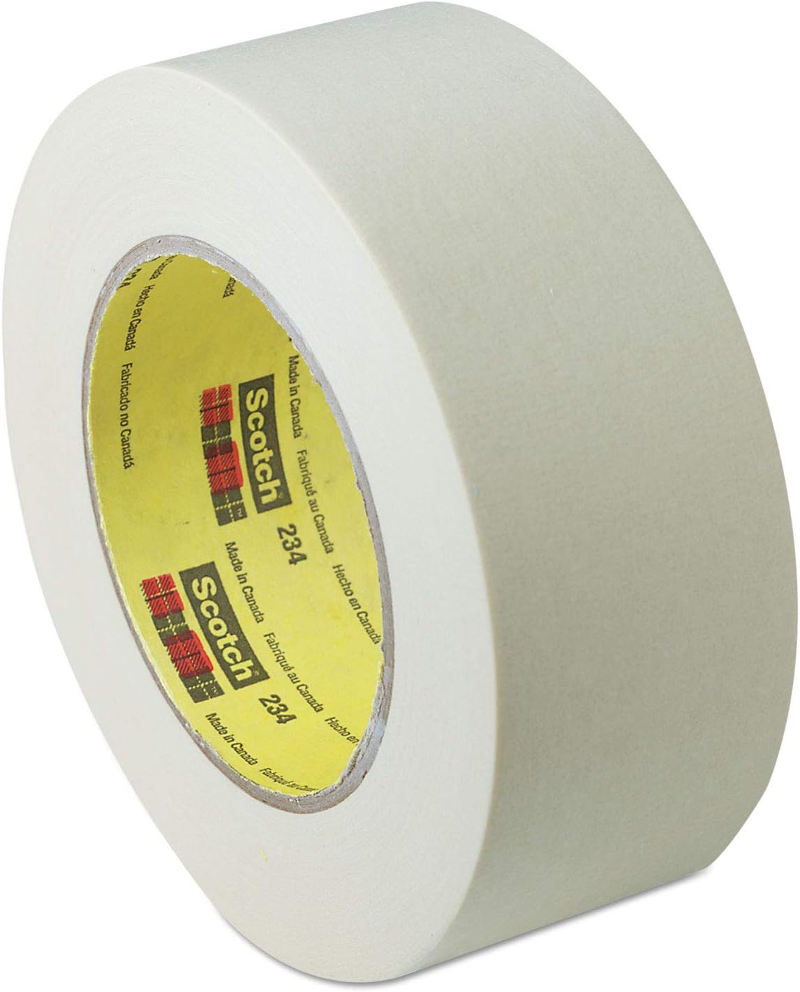 Scotch 2342 General Purpose Masking Tape 234, 48mm x 55m, 3-Inch Core, Tan