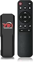 YFDSPSM 4K HD Streaming Stick: Dual-Band WiFi, 2GB RAM, 16GB Storage, IR Remote - Plug & Play for TVs & Projectors