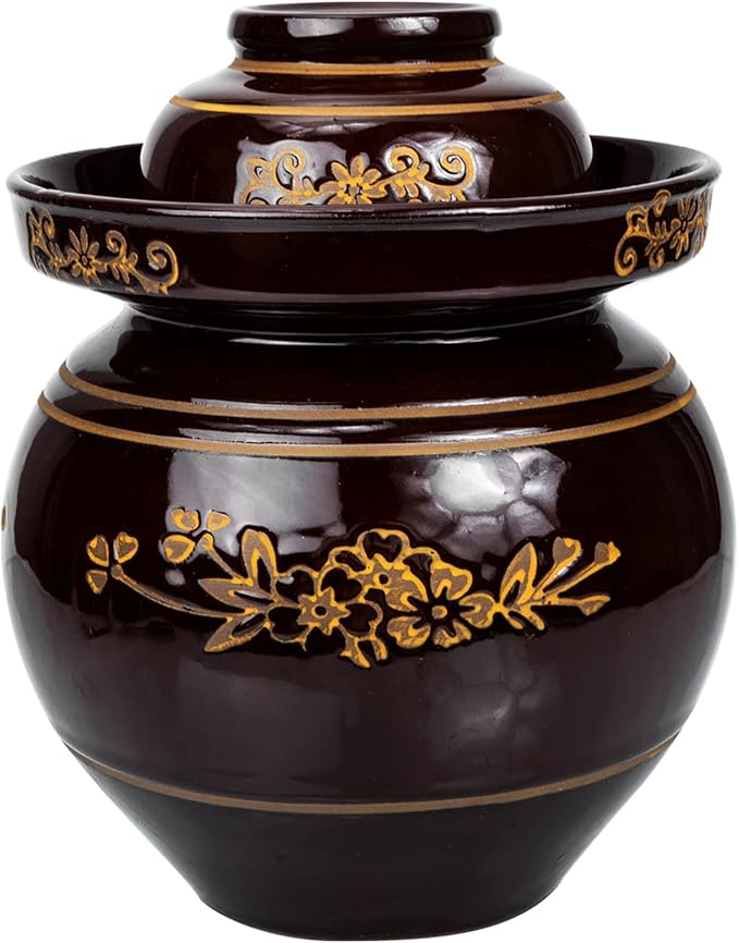 Cabilock Kefir Ceramic Jar Traditional Chinese Pickle Jar