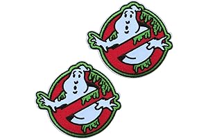 Ghostbuster Cartoon Embroidered Iron On Patches