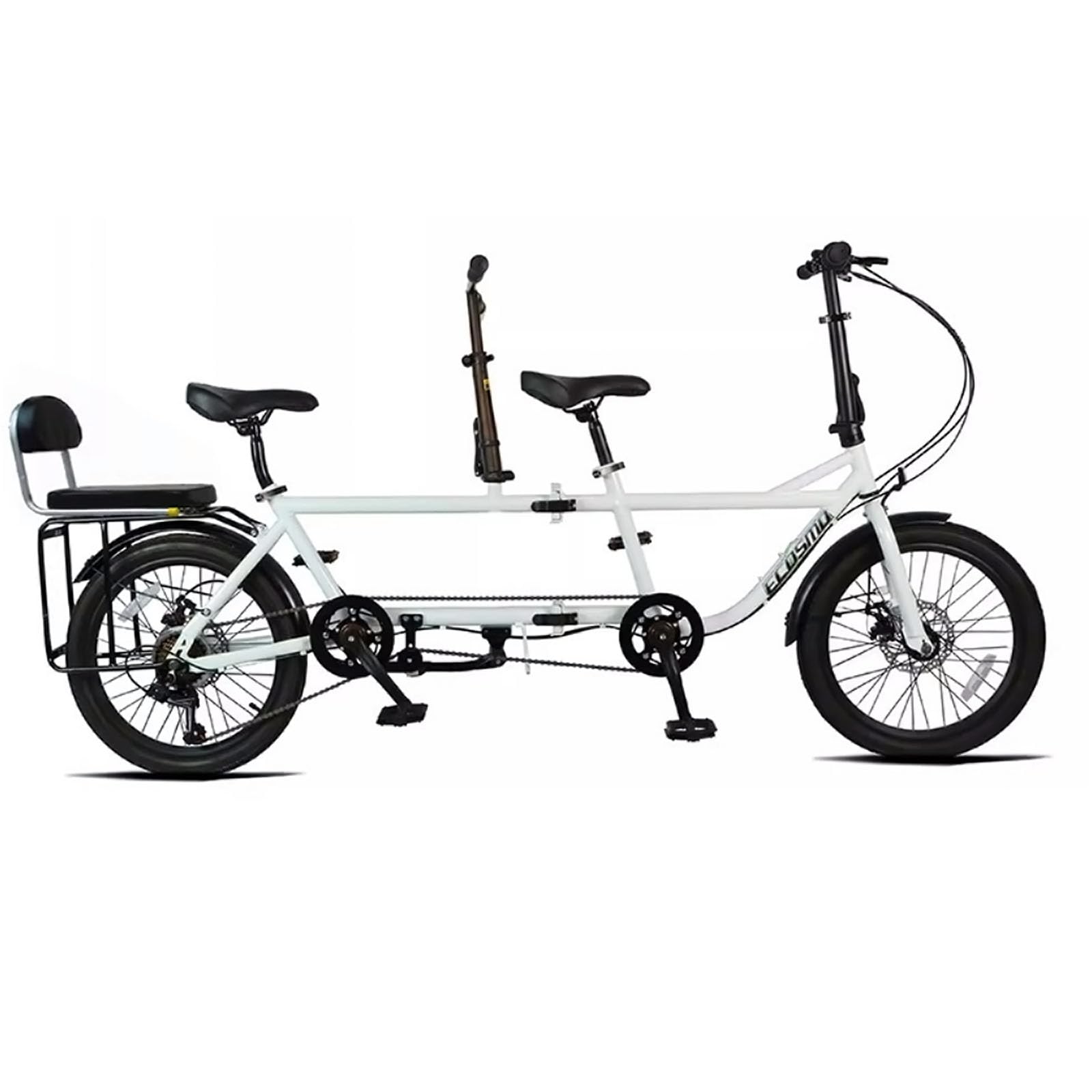 Amazon | YYWLHDS 二人乗りみタンデム自転車 二人で乗れる 20インチ