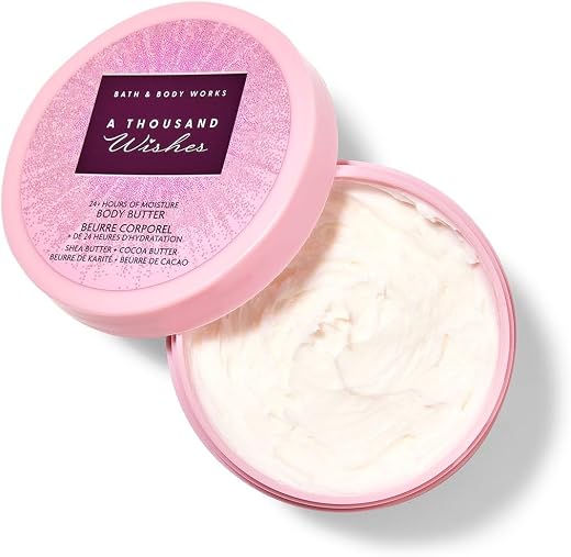 Bath and Body Works A Thousand Wishes Glowtion Body Butter |185 g / 6.5 oz |Glowtion Body Butter|Woodsy Fragrance|Female