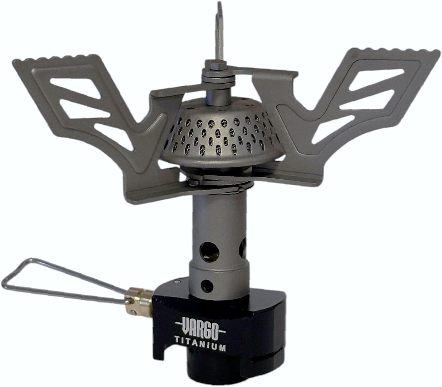 Vargo Jet-Ti 2 Titanium Stove | Ultralight Backpacking & Camping Canister Stove | Durable, Wind-Resistant, and Reliable | Only 1.9 oz (55g) for Hiking, Survival, and Outdoor Cooking