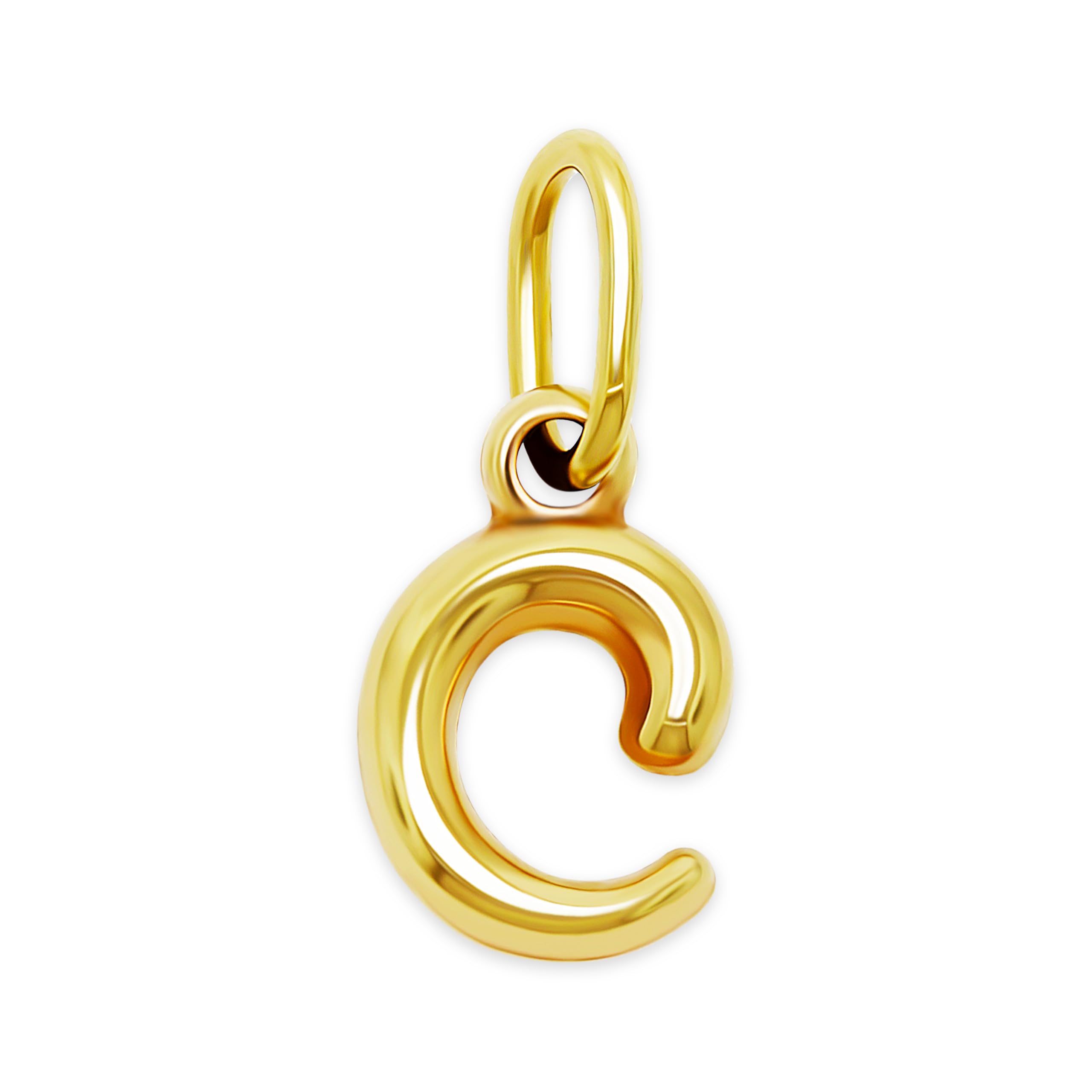 Charm America Initial Letter Charm