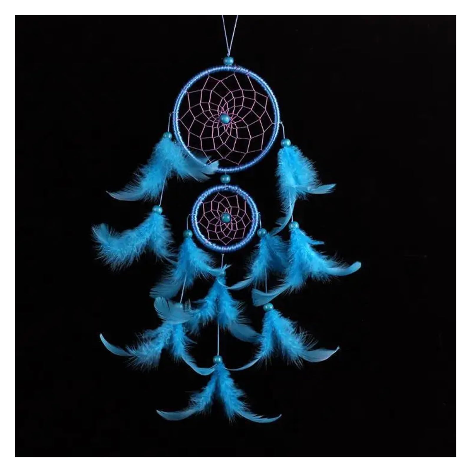 Dream Catcher Dream Catcher Room Decor Feather Weaving Catching Angle Wind Chimes Mascot(C)