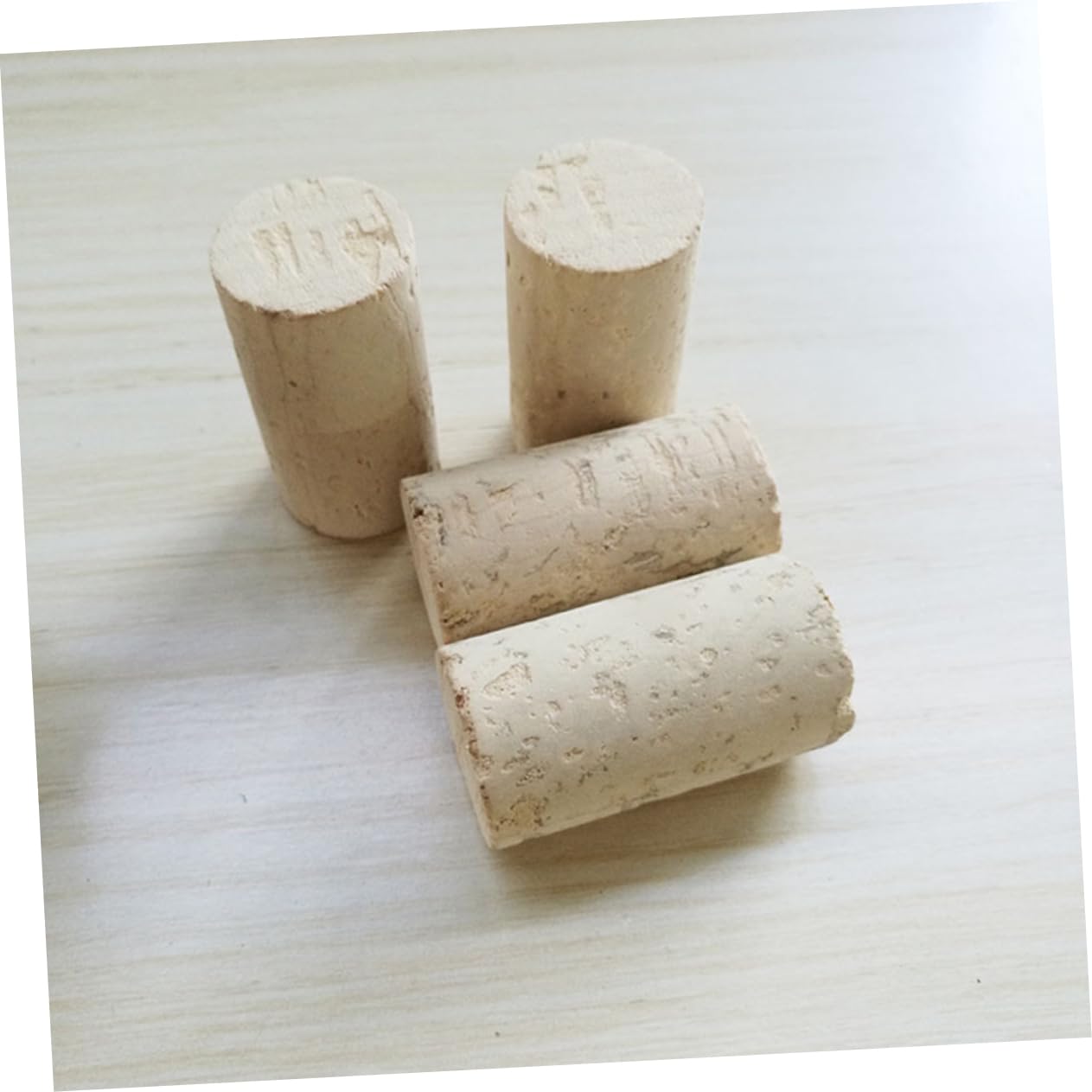SHOWERORO Juego De 3 Tapones De Corcho para Vino para Sellar Botellas Herméticos Y para Conservar El Vino (30 Unidades)