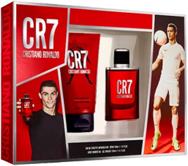 Cristiano Ronaldo CR7 Homme EDT and Shower Gel, 30 ml/150 ml