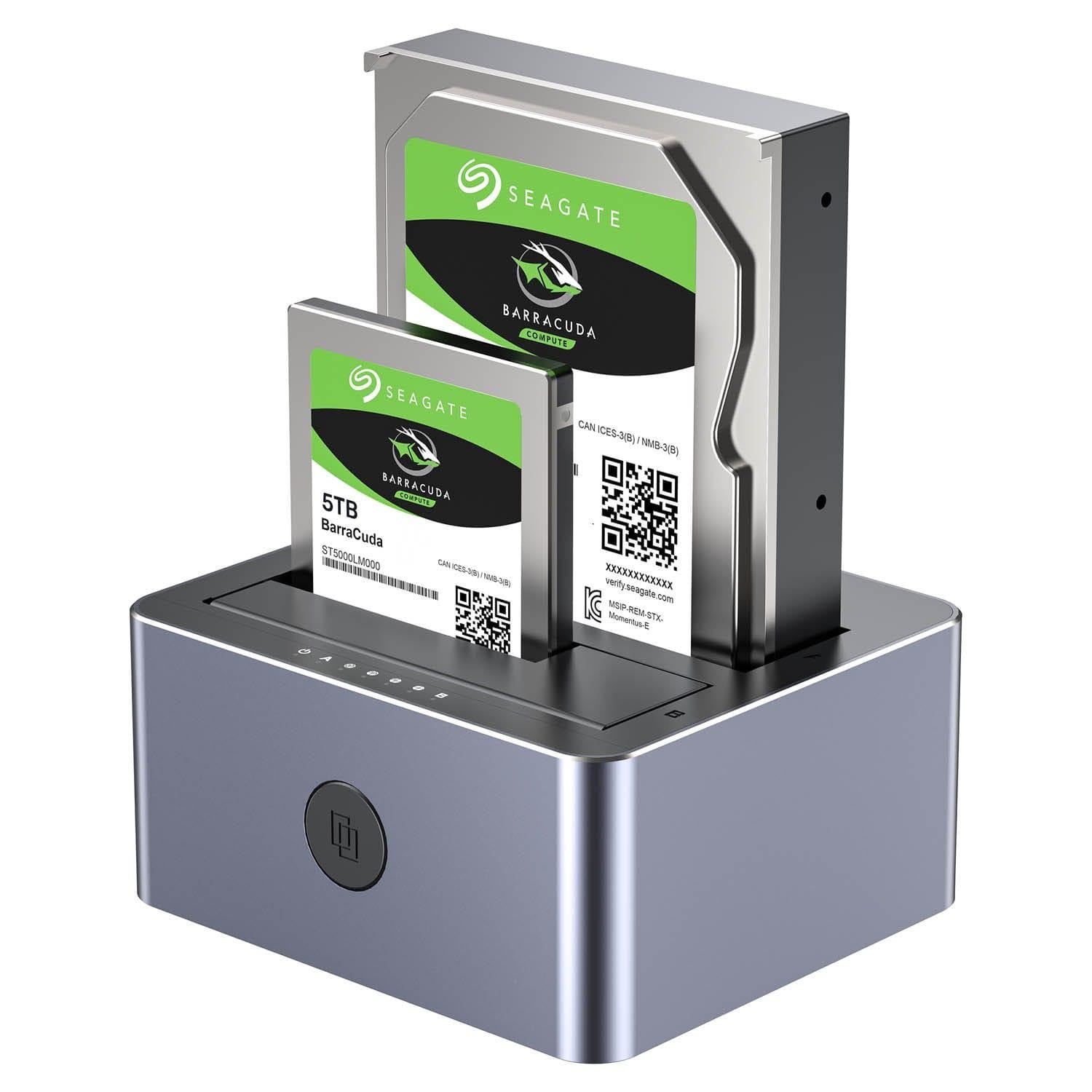 Stacja klonująca Unitek Y-3027GY01-EU USB-C 2x HDD/SSD 2,5''/3,5" 5Gb/s