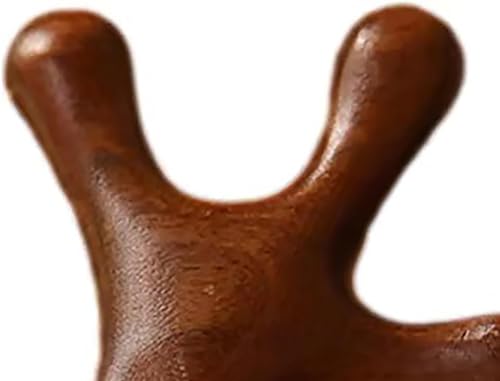 Miniatura 5 de Masajeador de cuero cabelludo de sándalo, peine Gua Sha, herramientas para el cuero cabelludo, masajeador manual del cuero cabelludo, masajeador de