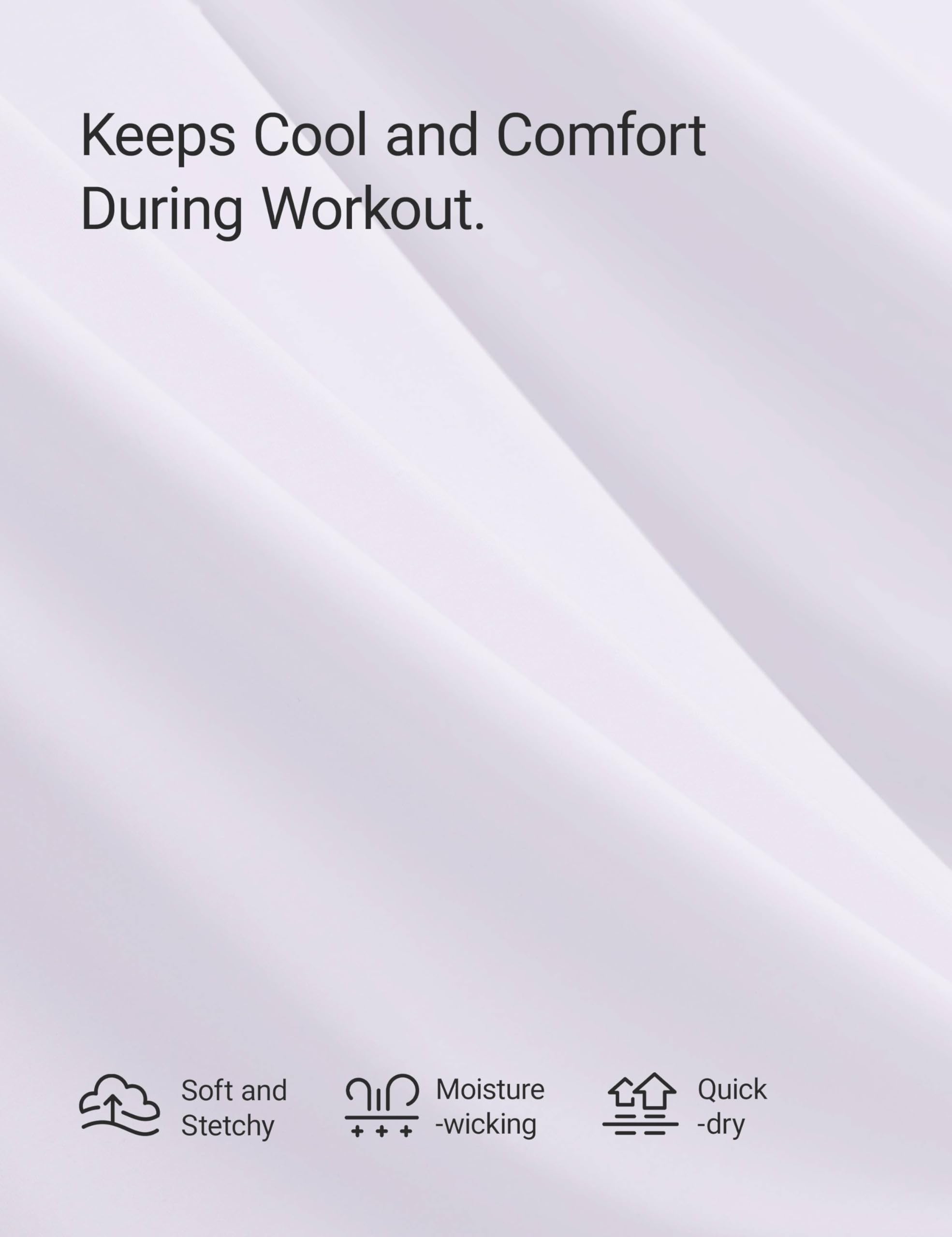CRZ YOGA Quick Dry Workout Tops for Women Hip Length - Athletic Running Gym Yoga Short Sleeve Shirts Crewneck Basic Tees — view 5