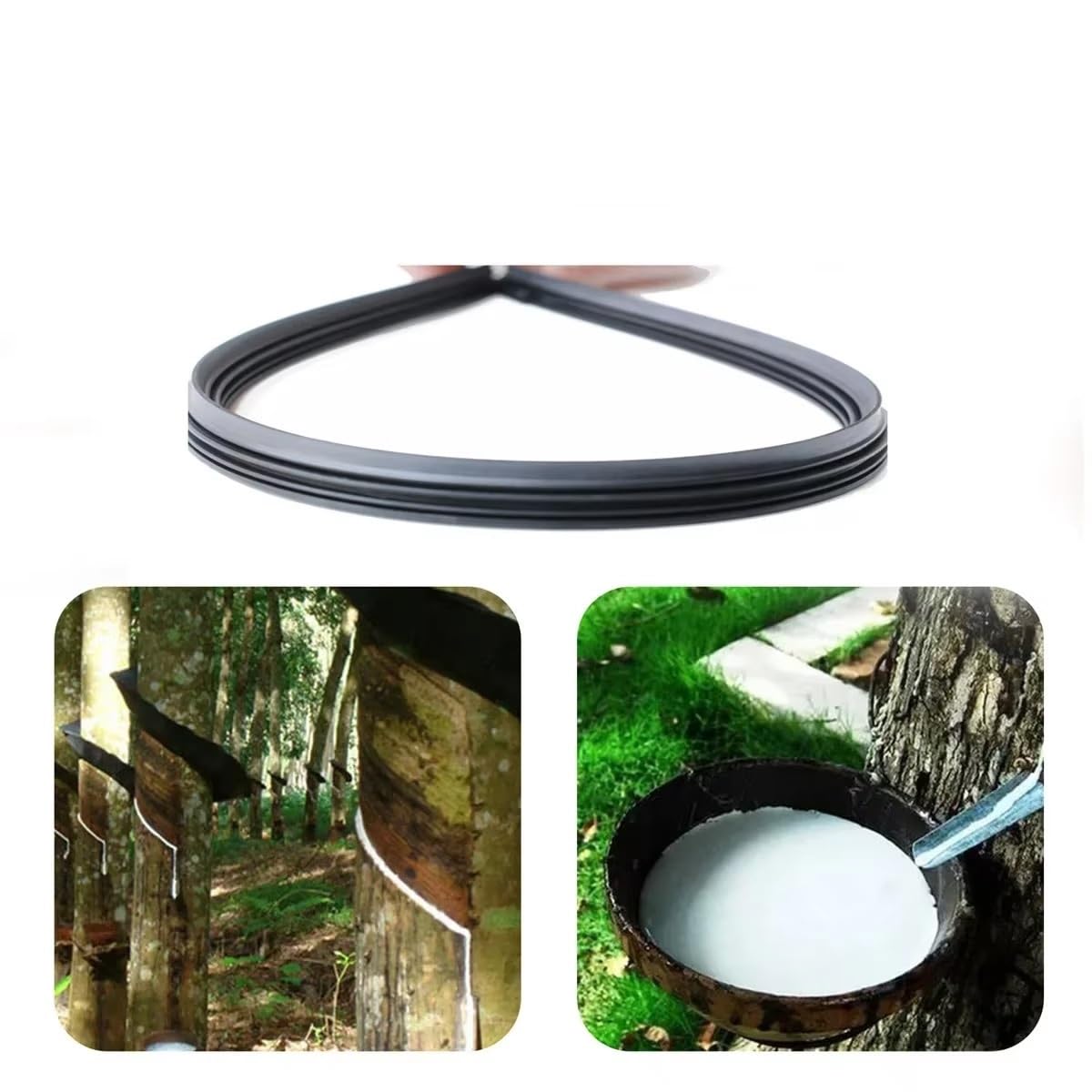 Escobilla limpiaparabrisas Para Limpiaparabrisas Coche 6 Mm, Natural | 10 Tiras De Goma Para Limpiaparabrisas Coche 6 Mm, Natural, 14, 16, 17, 18, 19, 20, 21, 22, 24, 26, 28 30 Pulgadas