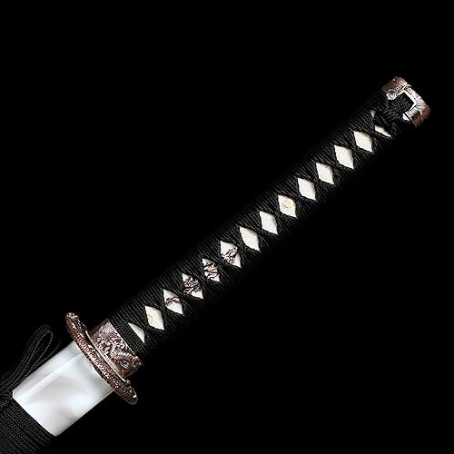 Miniatura 3 de CHENGYING Espada Katana Real Hecho a Mano Espada Samurái Japonesa Desmontable Espada