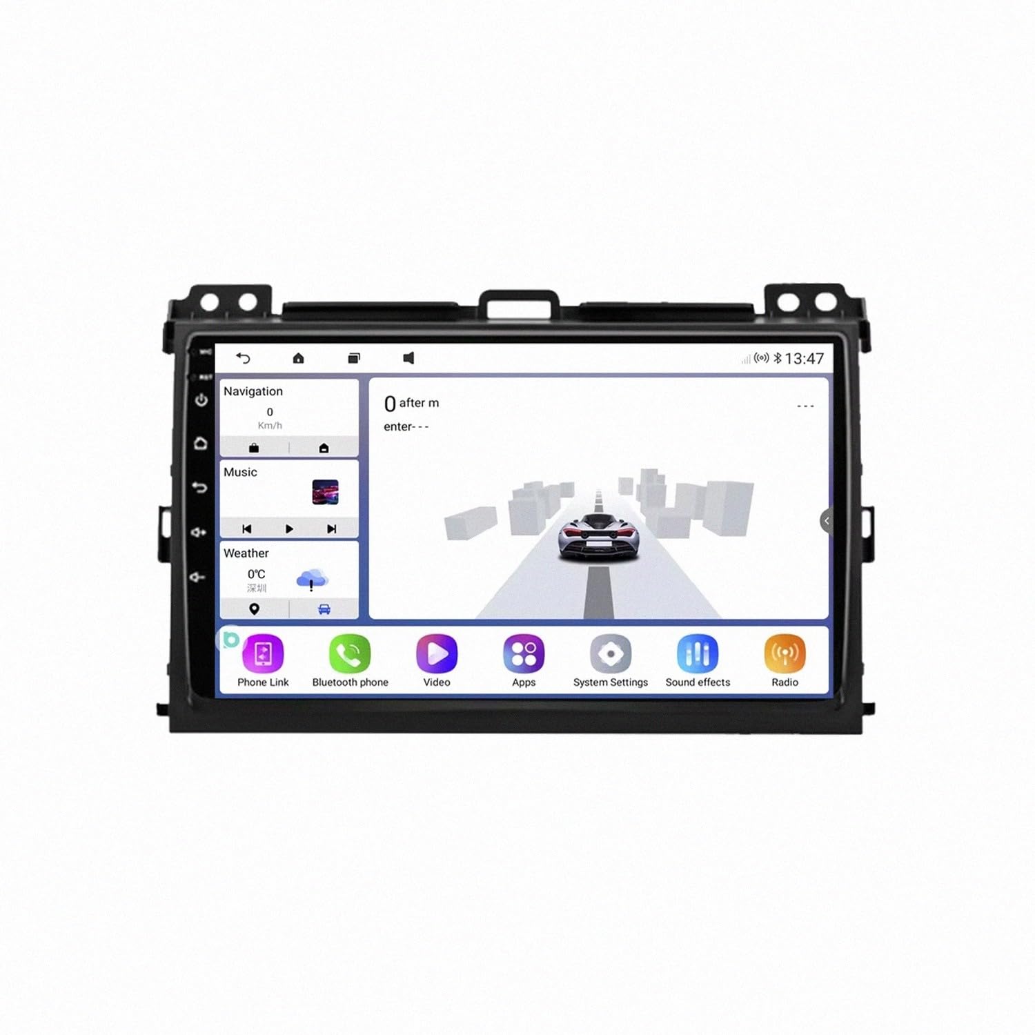 Android Auto para Toyota Prado 120 2004-2009: autoradio digital sin cables 8