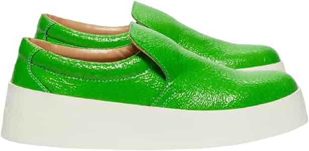 Amazon.com | JW Anderson Women's CA Slip-On, Bright Green