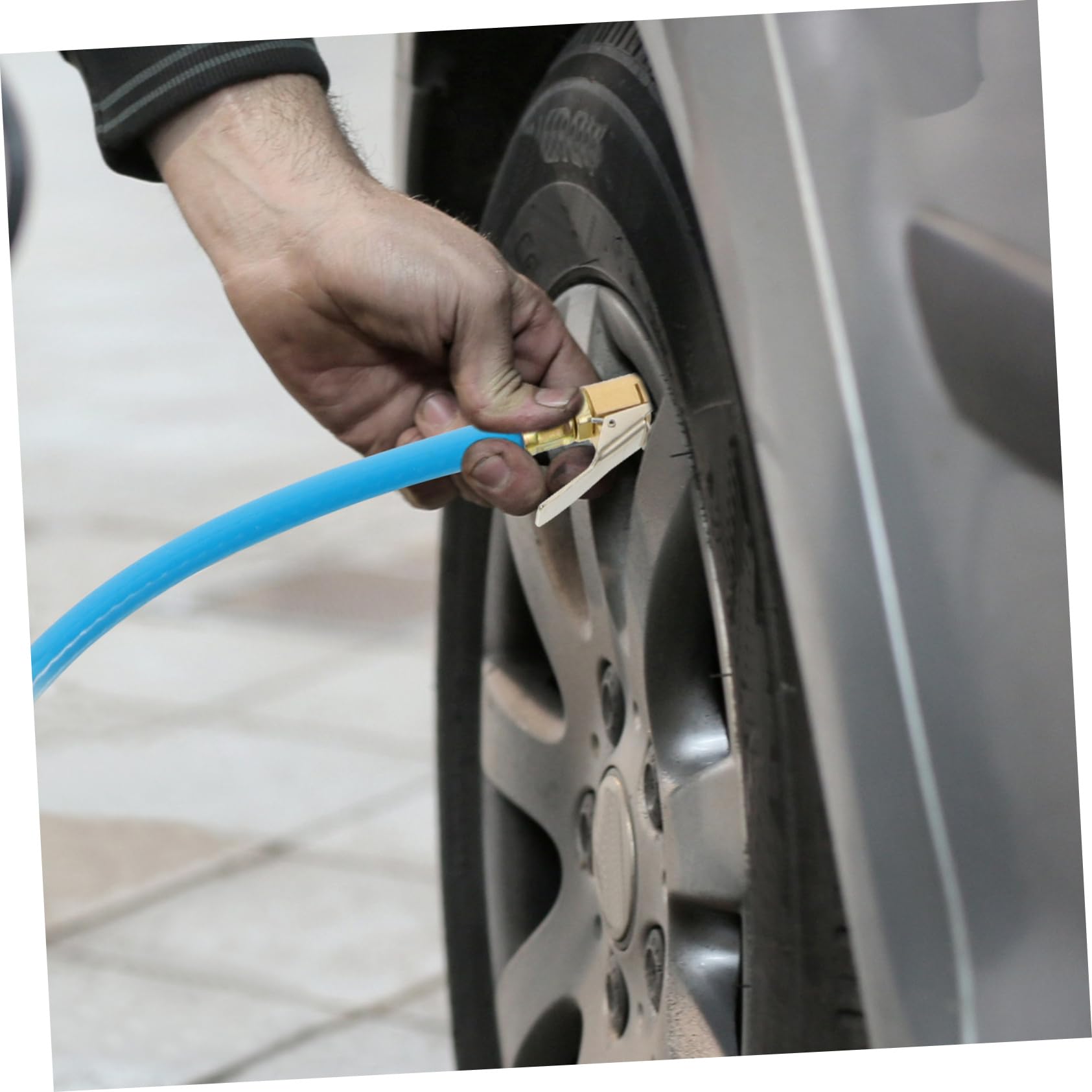 Manomètre Numérique de Pression Pneus Voiture, Alliage D'aluminium