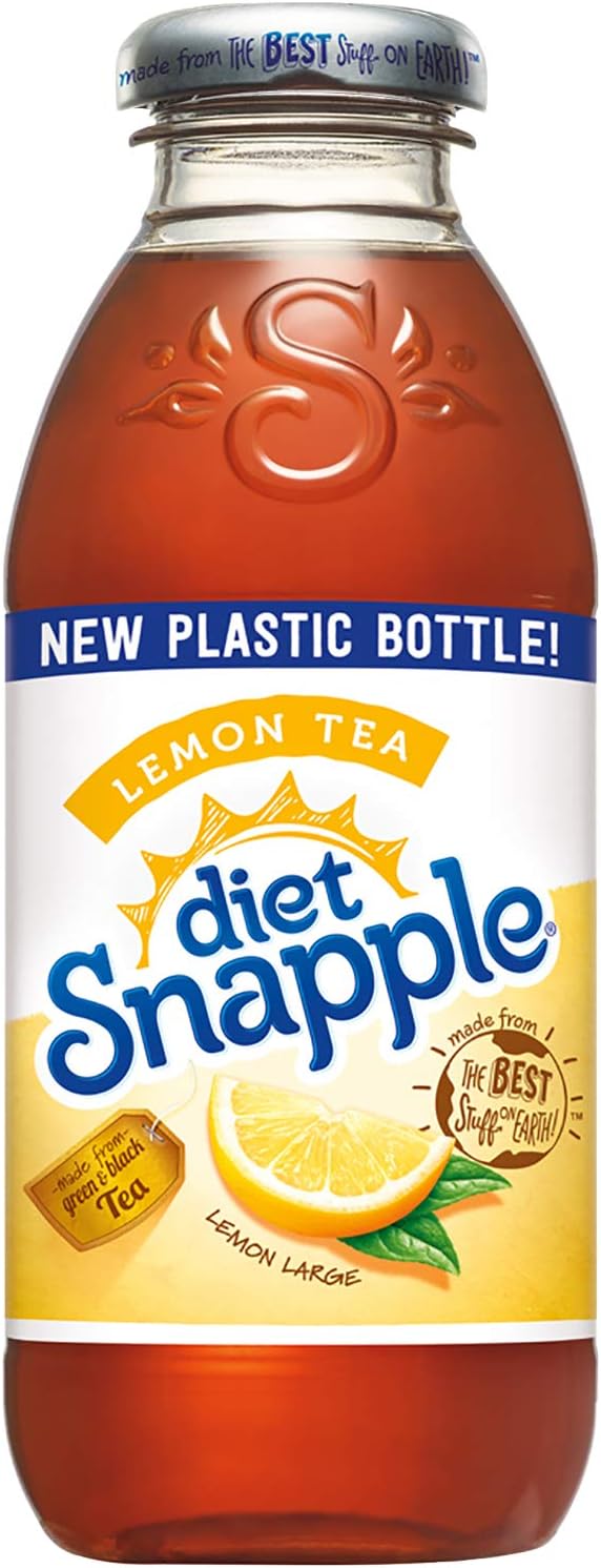 Diet Lemon Tea - 16 oz (9 Plastic Bottles)