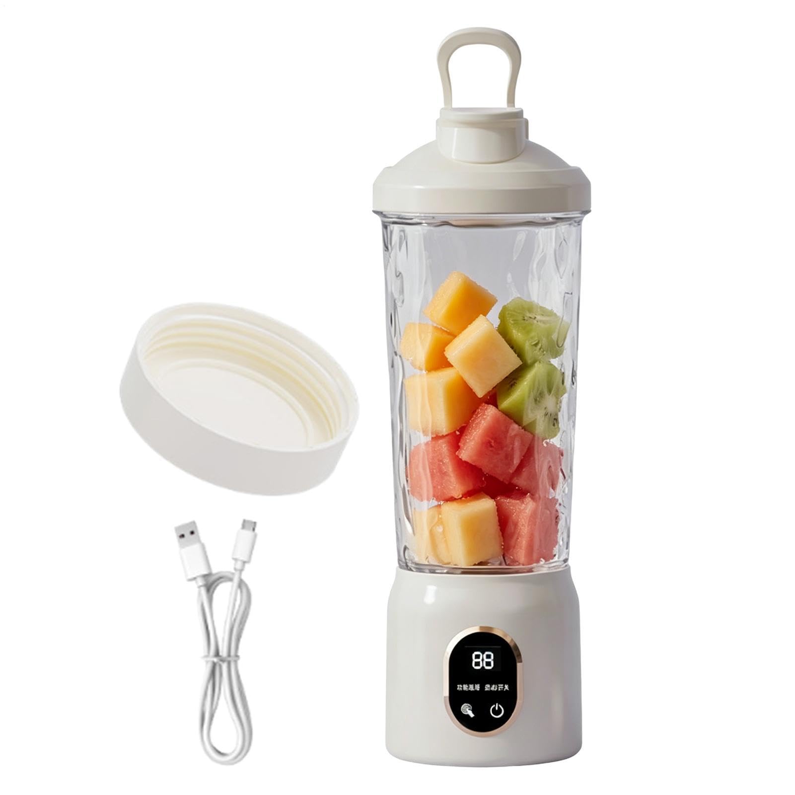 Bouteille shaker électrique pour préparer vos jus frais en voyage