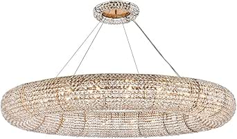 Elegant Lighting Indoor Modern Home Decorative Bright Paris 24 Light Brass Chandelier Clear Royal Cut Crystal