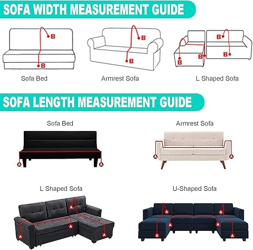 Miniatura 4 de ABANO Funda de sofá de felpilla de doble cara, toalla de sofá, toalla suave y fina con borlas, funda reversible universal para sofá para cuatro