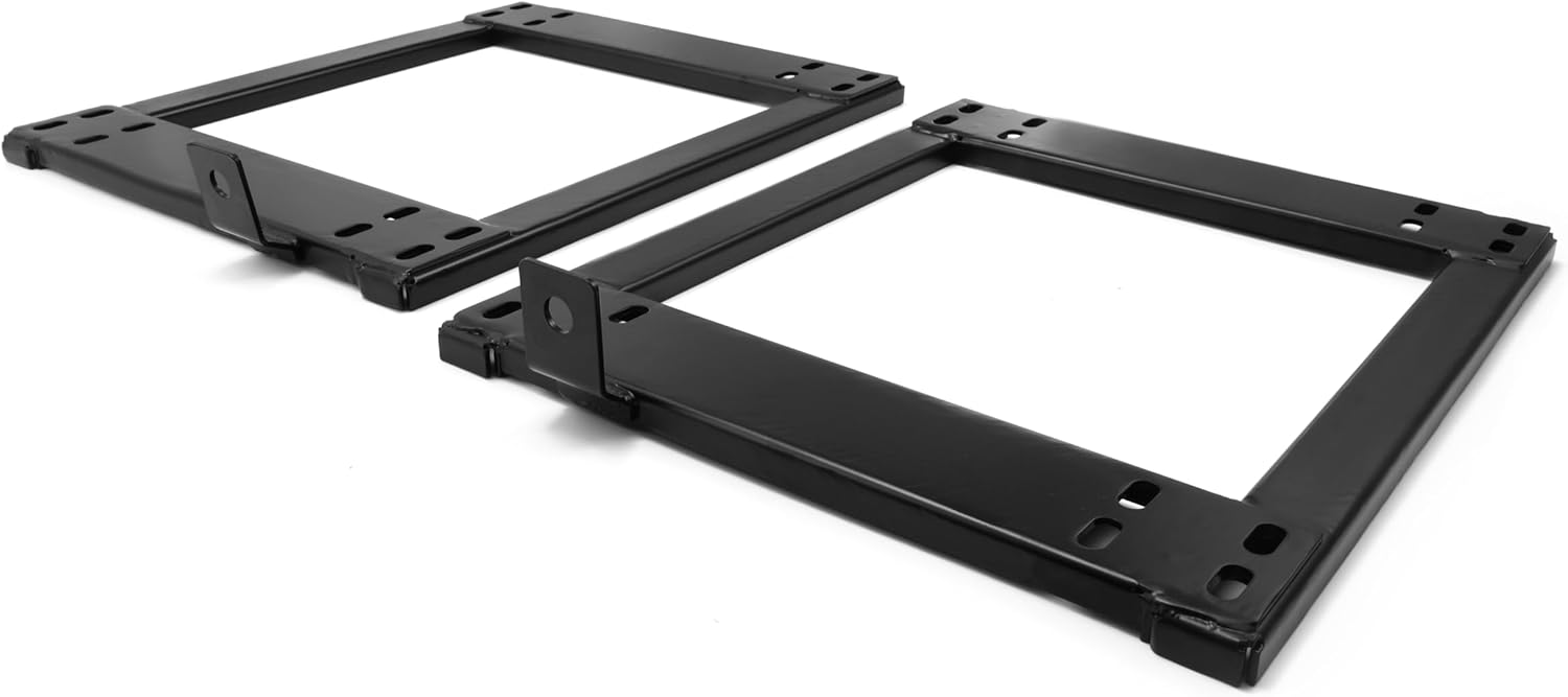 ModifyStreet Universal Seat Bracket/ Mounting Frame/ Mount Bracket (Pair) Driver Side & Passenger Side