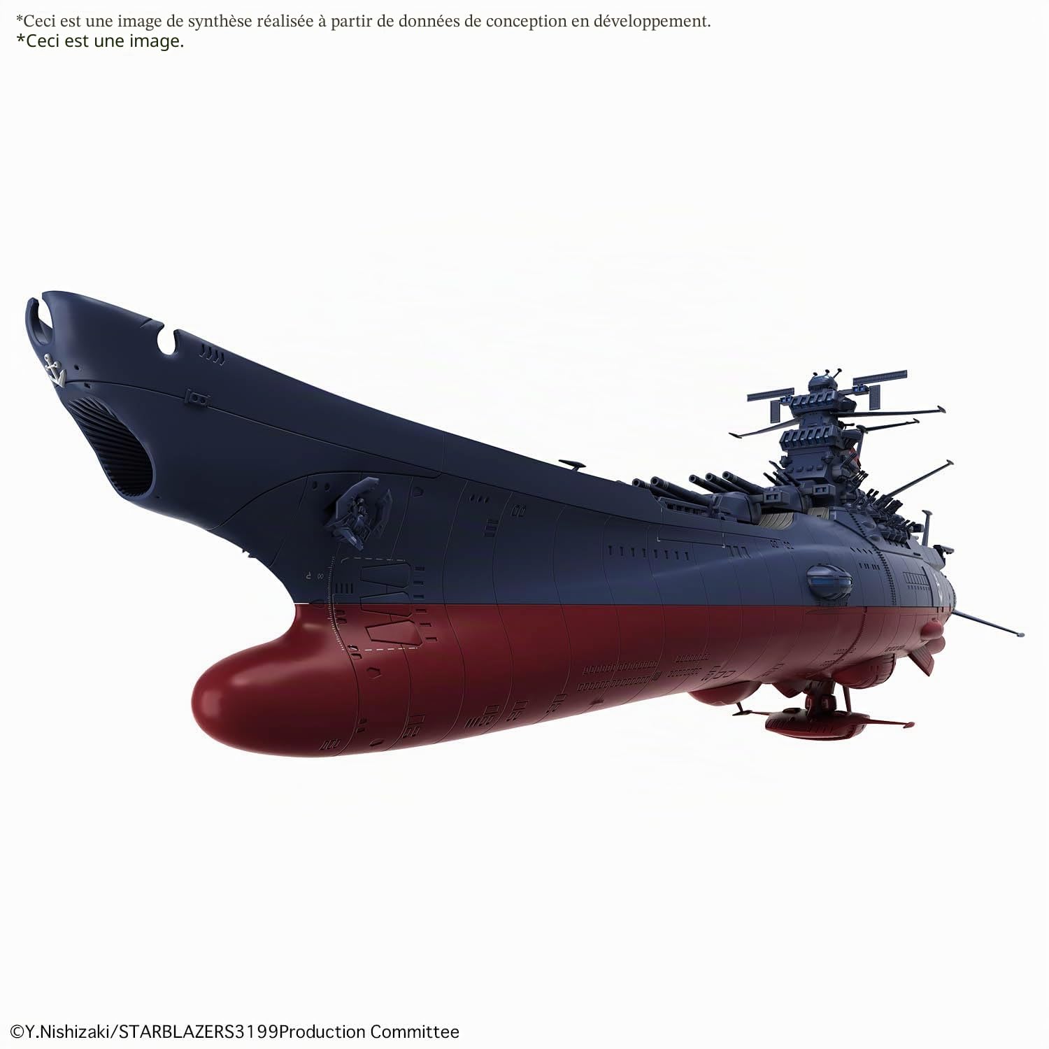BANDAI SPIRITS SPACE BATTLESHIP YAMATO 3199 1/1000 MDL KIT
